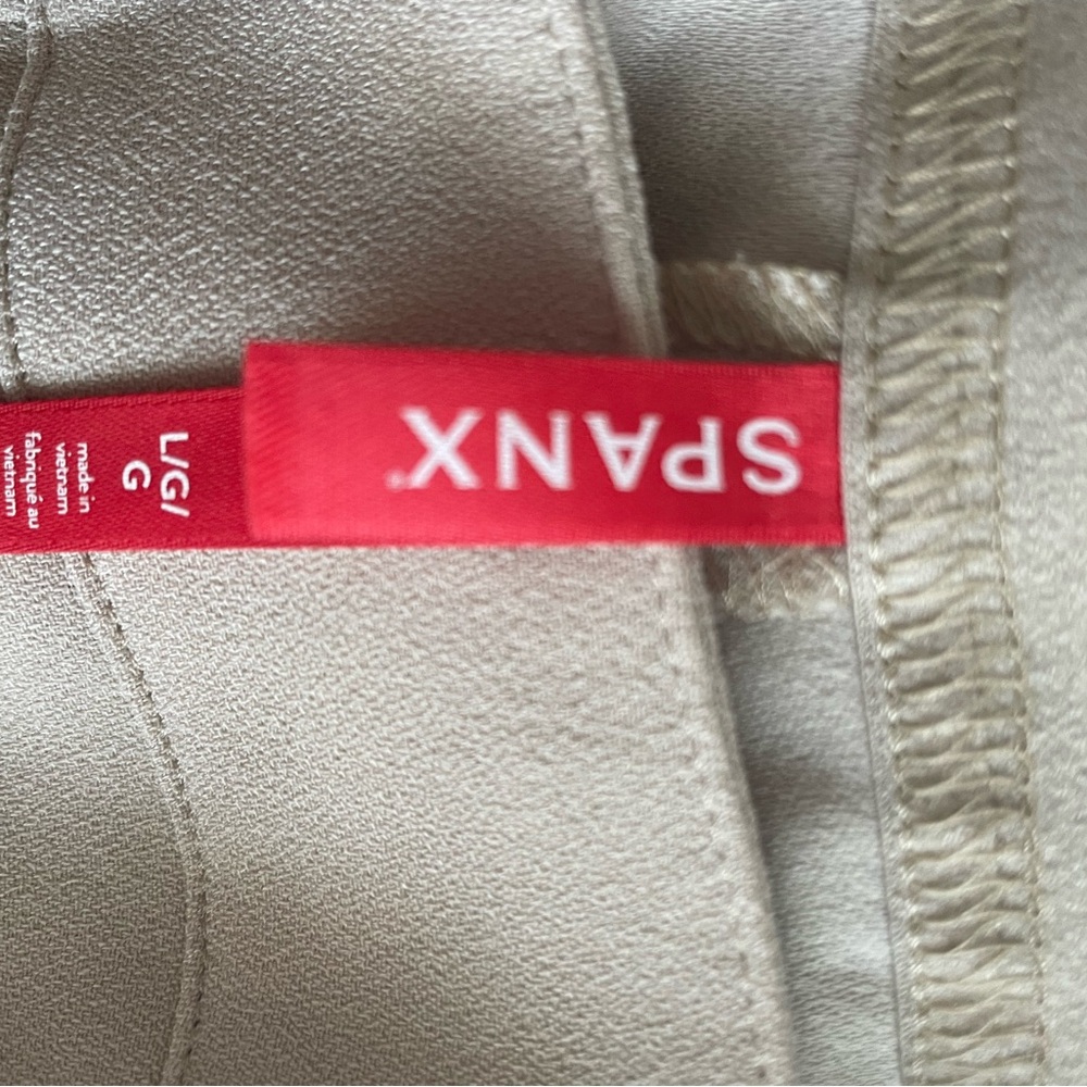 Spanx tan dress pants